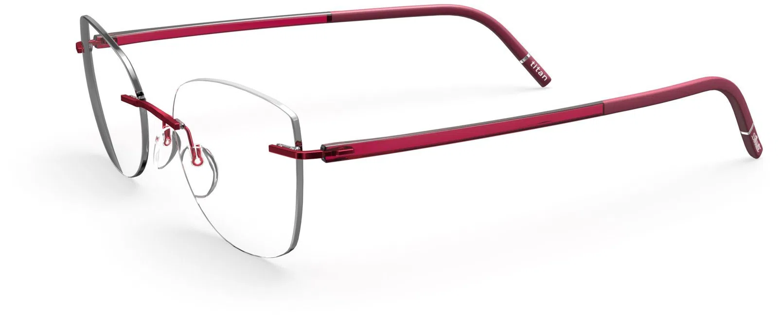 Silhouette The Wave Chassis Rimless 5567 Eyeglasses - view 91
